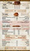 Shawarma Garage menu